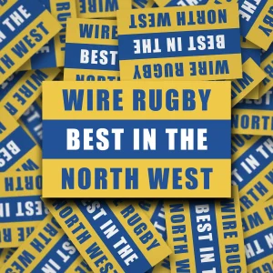 best in north west display Wire Rugby - Best in the North West