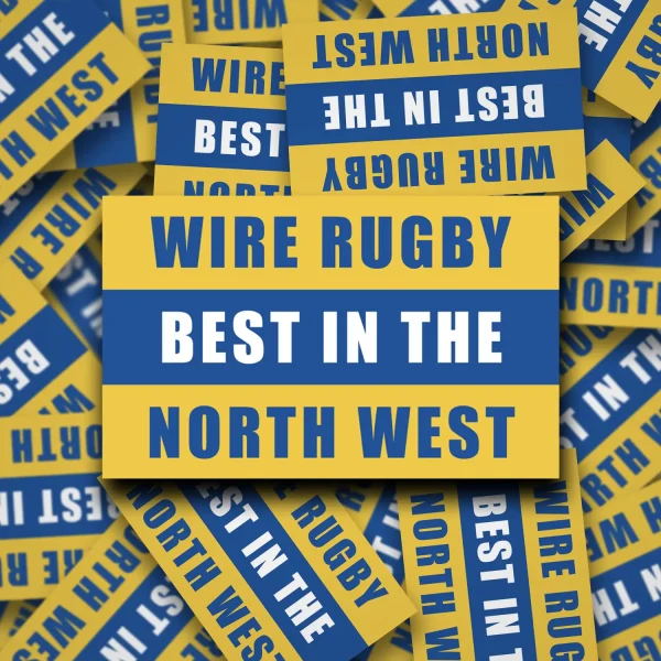 best in north west display Wire Rugby - Best in the North West