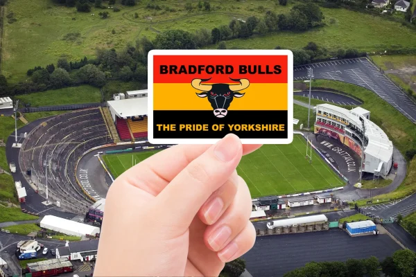 Bradford Bulls - The Pride of Yorkshire fan stickers