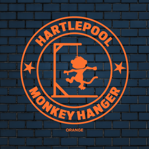 hartlepool monkey hanger vinyl decal