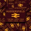 huddersfield - Taking over your town display Huddersfield, taking over your town since 1864 stickers