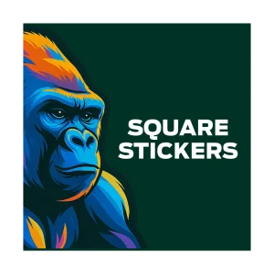 create your own square stickers