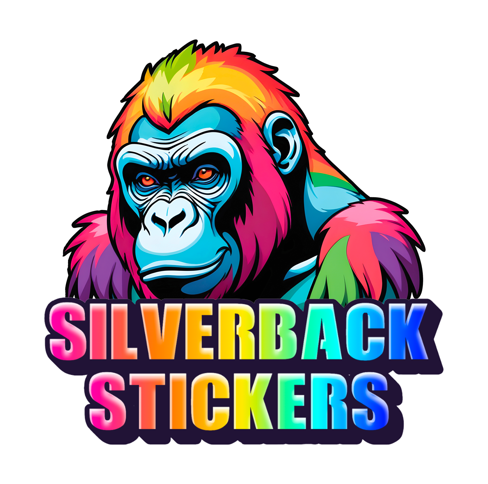 Silverback Stickers - Custom sports and vinyl stickers